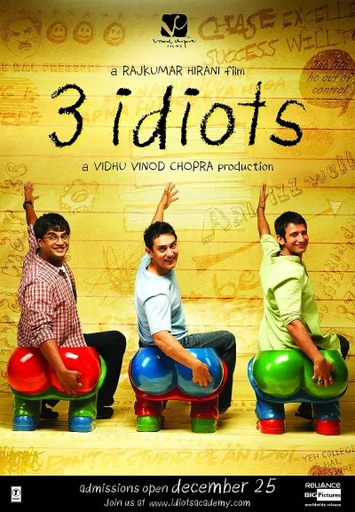 Legendas para o filme 3 Idiotas