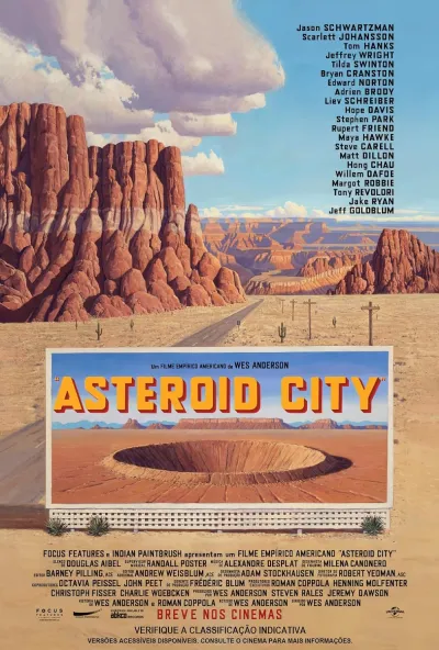 Legendas para o filme Asteroid City