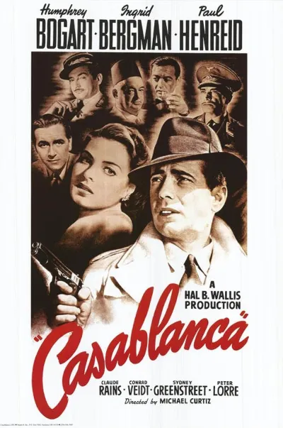 Legendas para o filme Casablanca