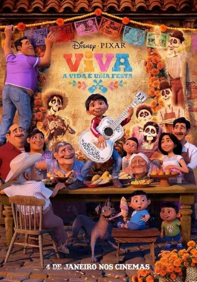 Legendas para o filme Viva: A Vida é uma Festa