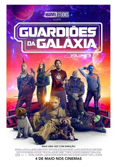 Legendas para o filme Guardiões da Galáxia Vol. 3