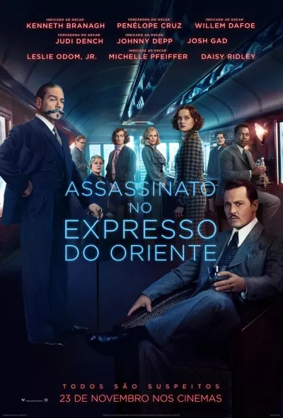 Legendas para o filme Assassinato no Expresso do Oriente