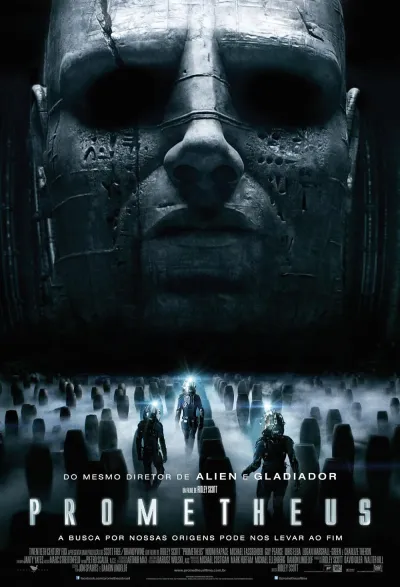 Legendas para o filme Prometheus