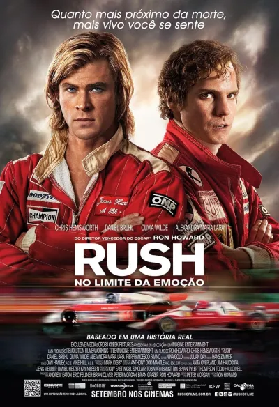 Legendas para o filme Rush: No Limite da Emoção