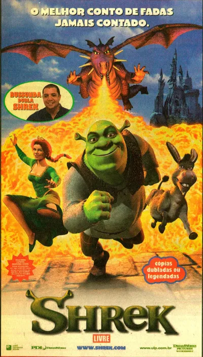 Legendas para o filme Shrek