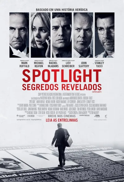 Legendas para o filme Spotlight: Segredos Revelados