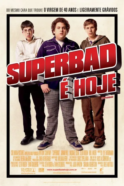 Legendas para o filme Superbad: É Hoje