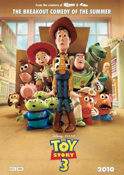 Legendas para o filme Toy Story 3