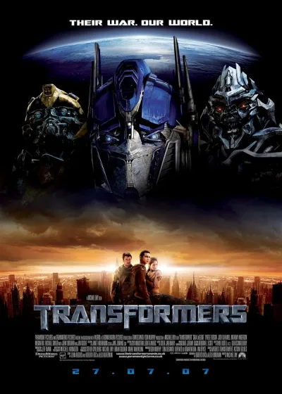 Legendas para o filme Transformers