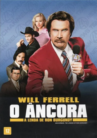 Legendas para o filme O Âncora: A Lenda de Ron Burgundy