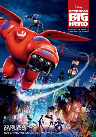 Legendas para o filme Operação Big Hero