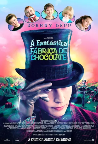 Legendas para o filme A Fantástica Fábrica de Chocolate