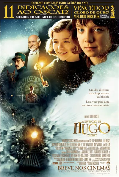 Legendas para o filme A Invenção de Hugo Cabret