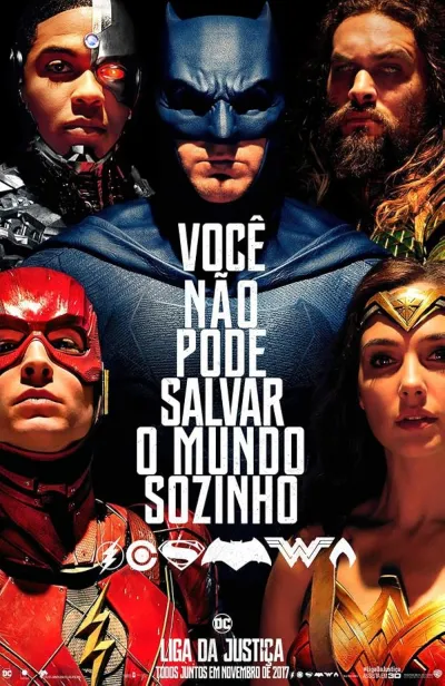 Legendas para o filme Liga da Justiça