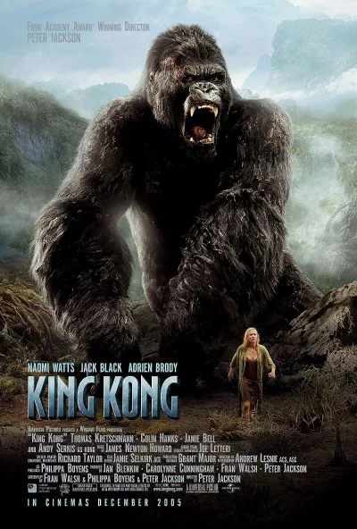 Legendas para o filme King Kong