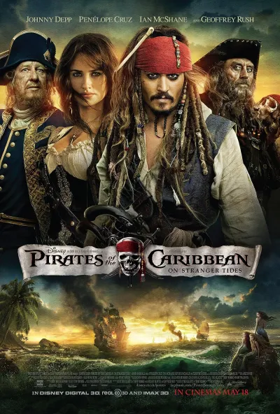 Legendas para o filme Piratas do Caribe: Navegando em Águas Misteriosas