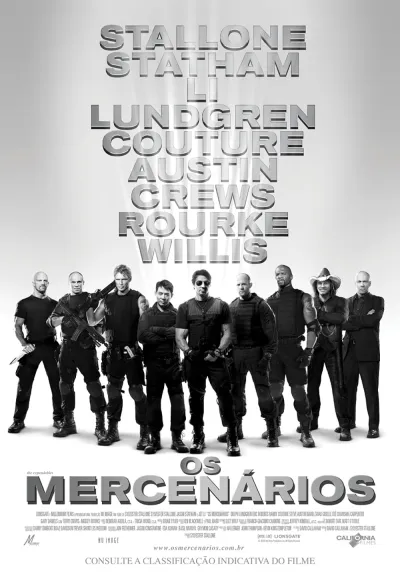 Legendas para o filme Os Mercenários