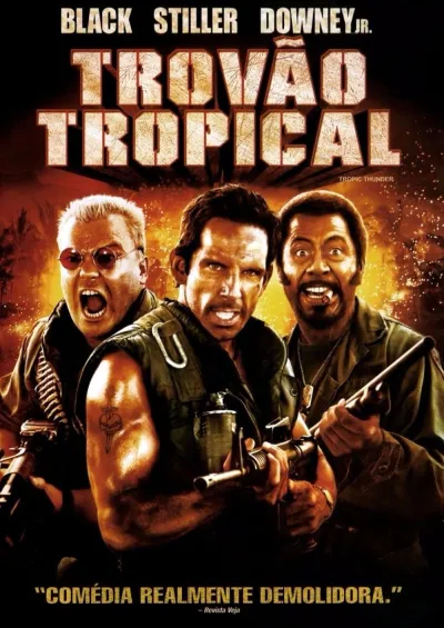 Legendas para o filme Trovão Tropical