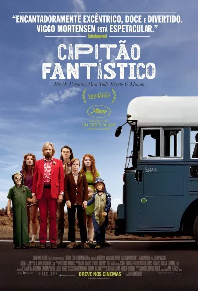 Legendas para o filme Capitão Fantástico