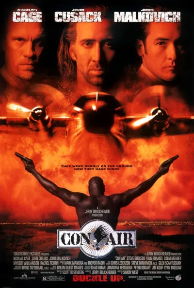 Legendas para o filme Con Air: Rota de Fuga