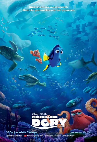 Legendas para o filme Procurando Dory