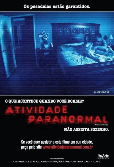 Legendas para o filme Atividade Paranormal