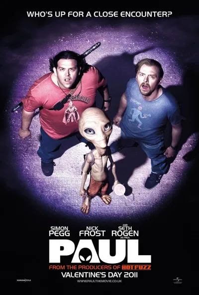 Legendas para o filme Paul: O Alien Fugitivo