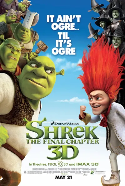 Legendas para o filme Shrek Para Sempre