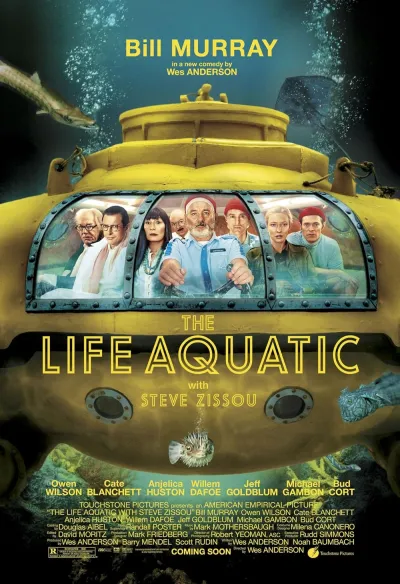 Legendas para o filme A Vida Marinha com Steve Zissou