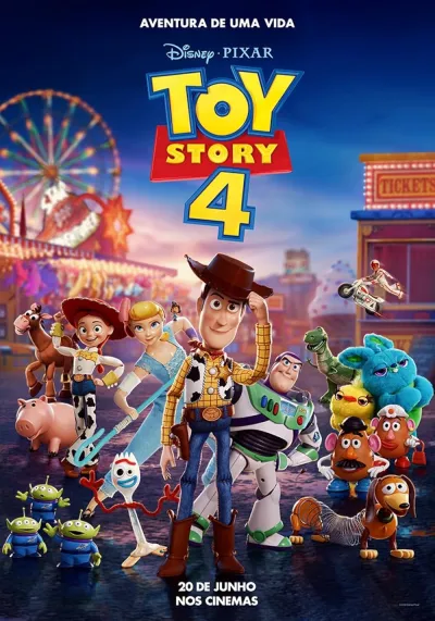 Legendas para o filme Toy Story 4