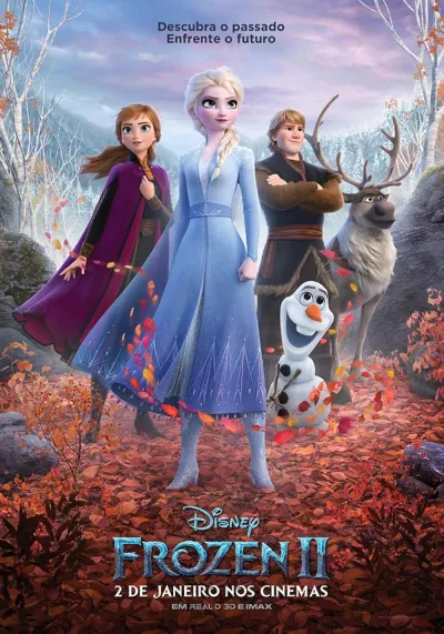 Legendas para o filme Frozen II