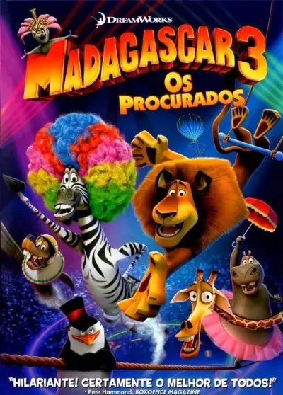 Legendas para o filme Madagascar 3: Os Procurados