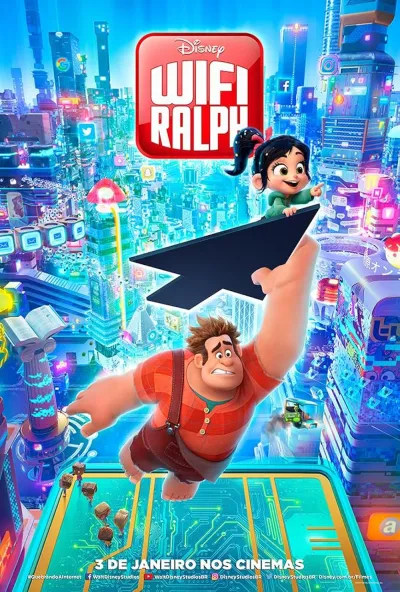 Legendas para o filme WiFi Ralph: Quebrando a Internet