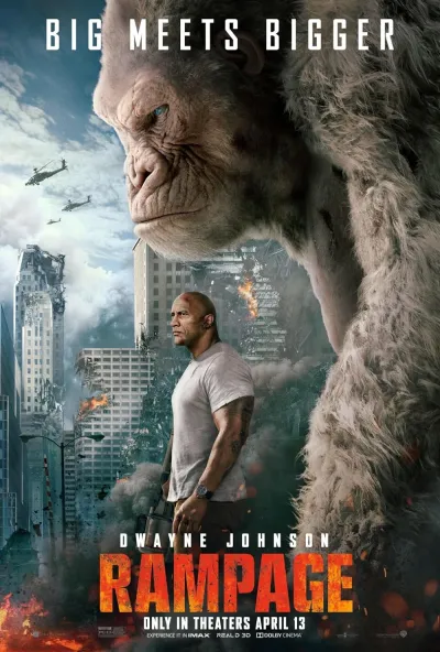 Legendas para o filme Rampage: Destruição Total