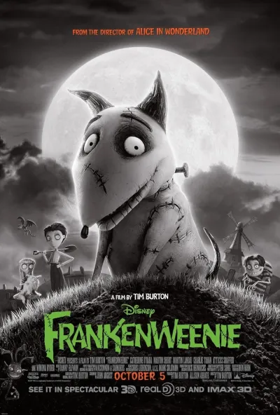 Legendas para o filme Frankenweenie