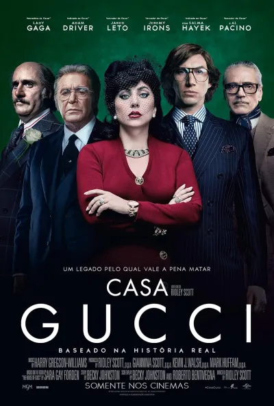 Legendas para o filme Casa Gucci