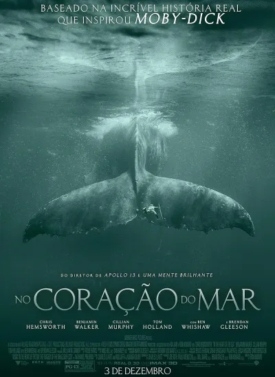 Legendas para o filme No Coração do Mar