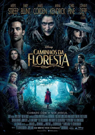 Legendas para o filme Caminhos da Floresta