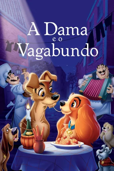 Legendas para o filme A Dama e o Vagabundo