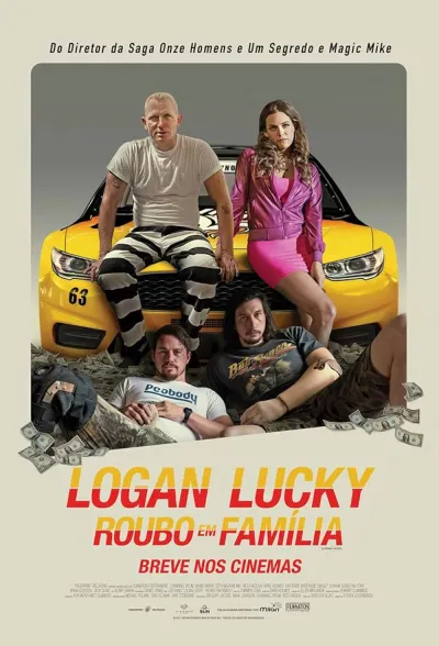 Legendas para o filme Logan Lucky: Roubo em Família