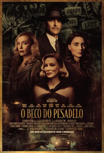 Legendas para o filme O Beco do Pesadelo