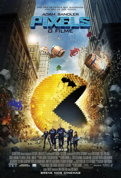 Legendas para o filme Pixels