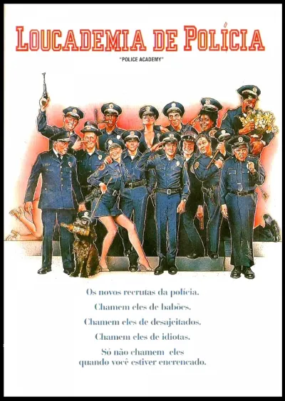 Legendas para o filme Loucademia de Polícia