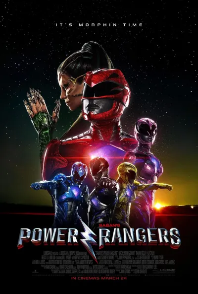 Legendas para o filme Power Rangers