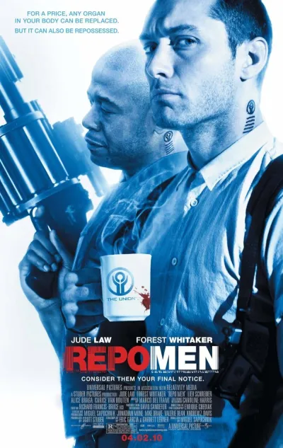 Legendas para o filme Repo Men: O Resgate de Órgãos