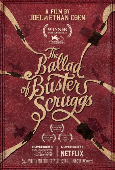 Legendas para o filme A Balada de Buster Scruggs