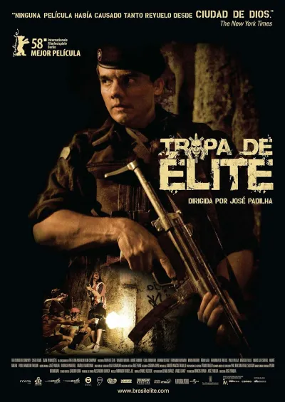 Legendas para o filme Tropa de Elite