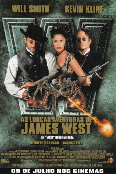 Legendas para o filme As Loucas Aventuras de James West