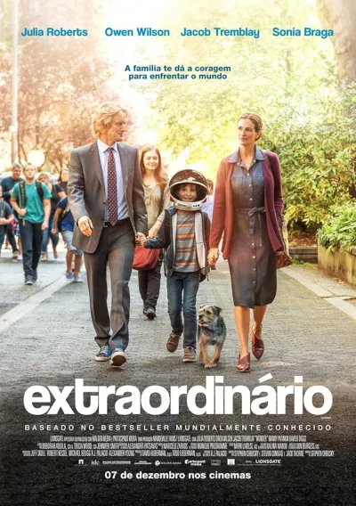 Legendas para o filme Extraordinário