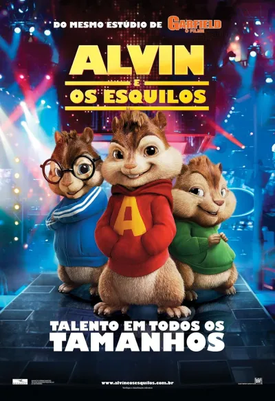 Legendas para o filme Alvin e os Esquilos